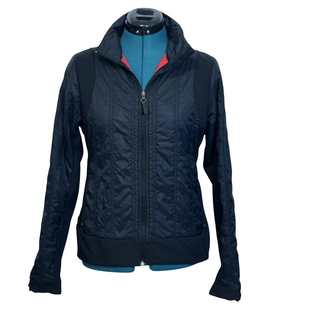 Body Glove Jacket Womens Small Black‎ Quilted Protect The Core Insulated Ski
